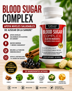 Blood Sugar Complex — Control natural del azúcar en sangre